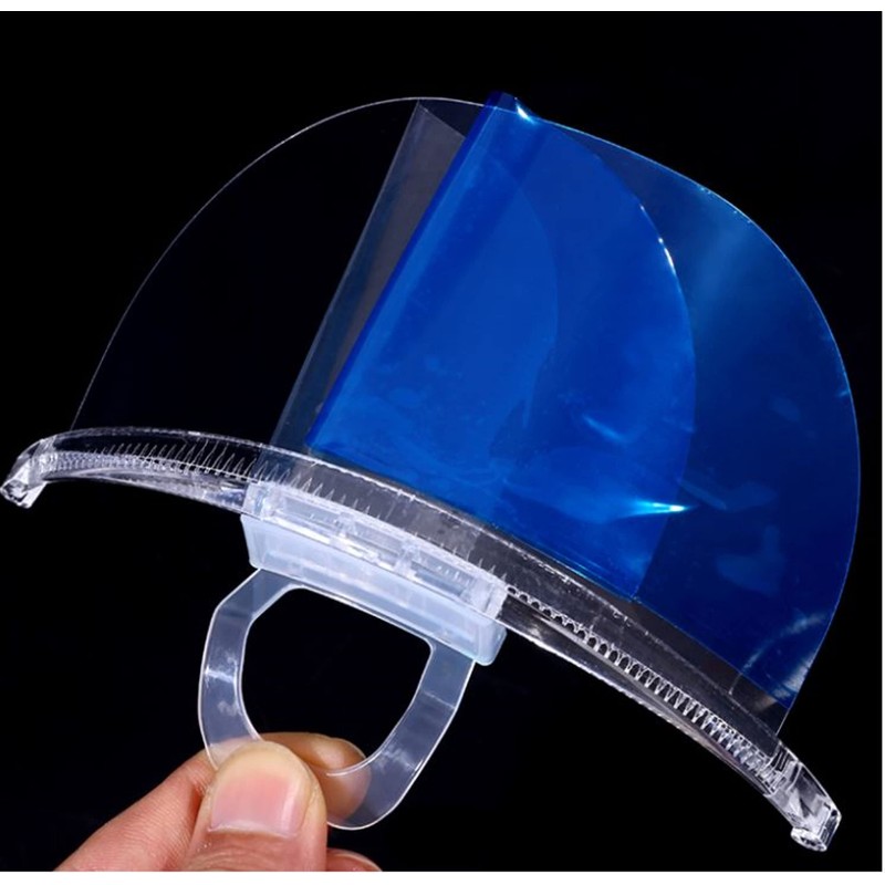 tp TRADEPROVIDER Mouth Shield, (20 pieces) Face Shield, Clear Anti-Fog,