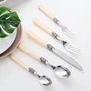 CATHYLIN REVERIE Collection 18/10 Stainless Steel Vintage Flatware set,Sliverware set,Dishwasher