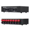 Speaker Selector, 2 in 2 Out Speaker Selector Switch Audio