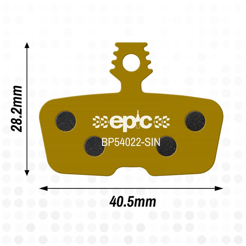 epic Disc Brake Pads for SRAM DB8, Code, Code Stealth,