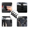 Pack of 4 Car Headrest Hooks for Hidden Car Seats,