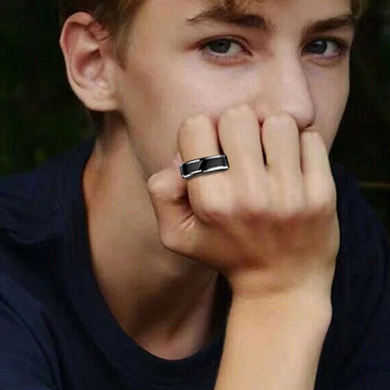 Smart Health Ring Waterproof Body Temperature Sleep Fitness Tracker Ring