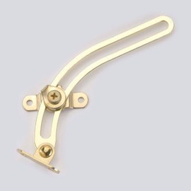 NATIONAL/SPECTRUM BRANDS HHI N208-645 5-Inch Brass Left Hand Lid Support