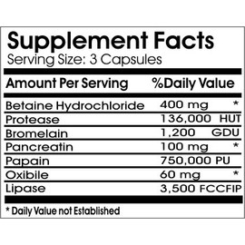 Super Digestive Protein Max // 90 Capsules // Pure // by PureControl Supplements