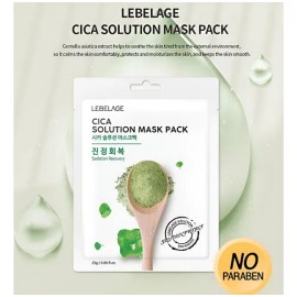 Mascarillas Facial Coreana De Cica_ Revitalizante (20pz) Todo Tipo De Piel                                                                            