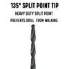 Drill America 15/64" x 6" High Speed Steel Aircraft Extension