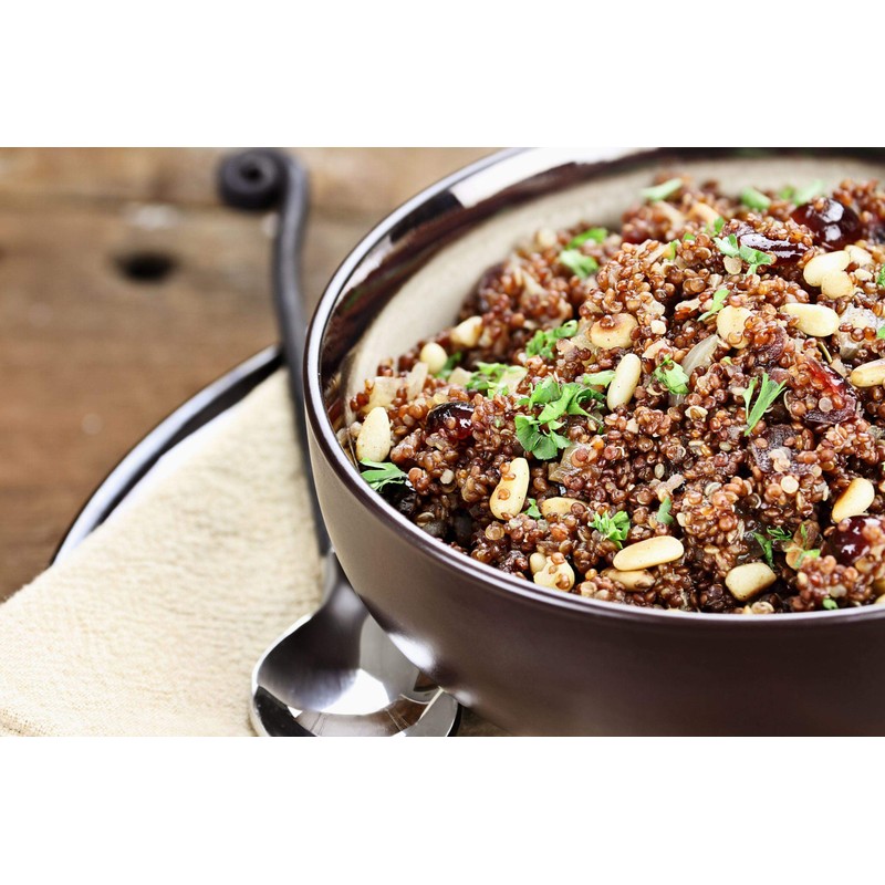Food to Live Organic Red Quinoa, 10 Pounds – Non-GMO,