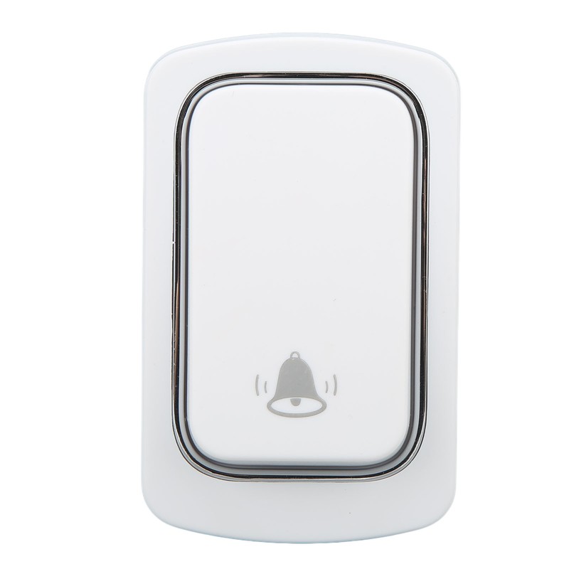 Self Powered Doorbell Set 2 Transmitter Long Range 38 Ringtones