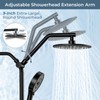 IUERASD Rain Shower Head with Handheld, High Pressure Dual Shower