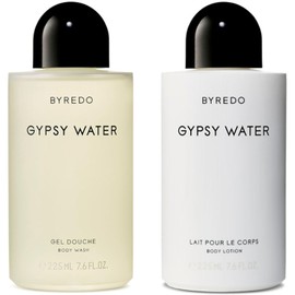 Byredo Gypsy Water Body Wash and Body Lotion Boxed Gift Set 2 x 7.6 Fluid Ounces / 225 ml