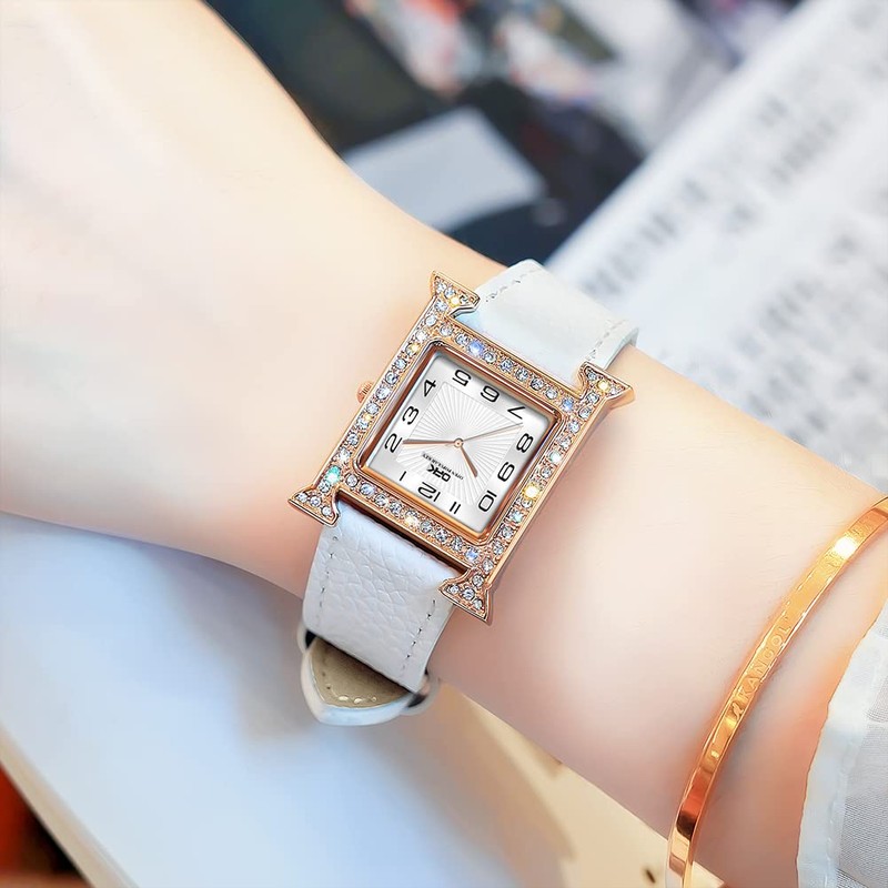 Basfur Dress Watch Fe-Montre-029-02, White, Modern
