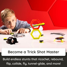 Fat Brain Toys Magshuto Stunt Park, Magnetic Trick Shot System, Open-Ended Disc-Launching Skill Challenge for Ages 6 and Up