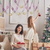 SHUXIA 16 PCS Christmas Foil Garland Festive Hanging Decorations Christmas,Christmas