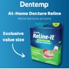 Dentemp Denture Reline Kit Value Pack - Advanced Formula Reline