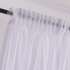 Megachest PURE voile Extra WIDE Sheer Plain Voile Curtain Window