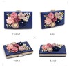 Milisente Evening Bag for Women, Flower Wedding Evening Clutch Purse