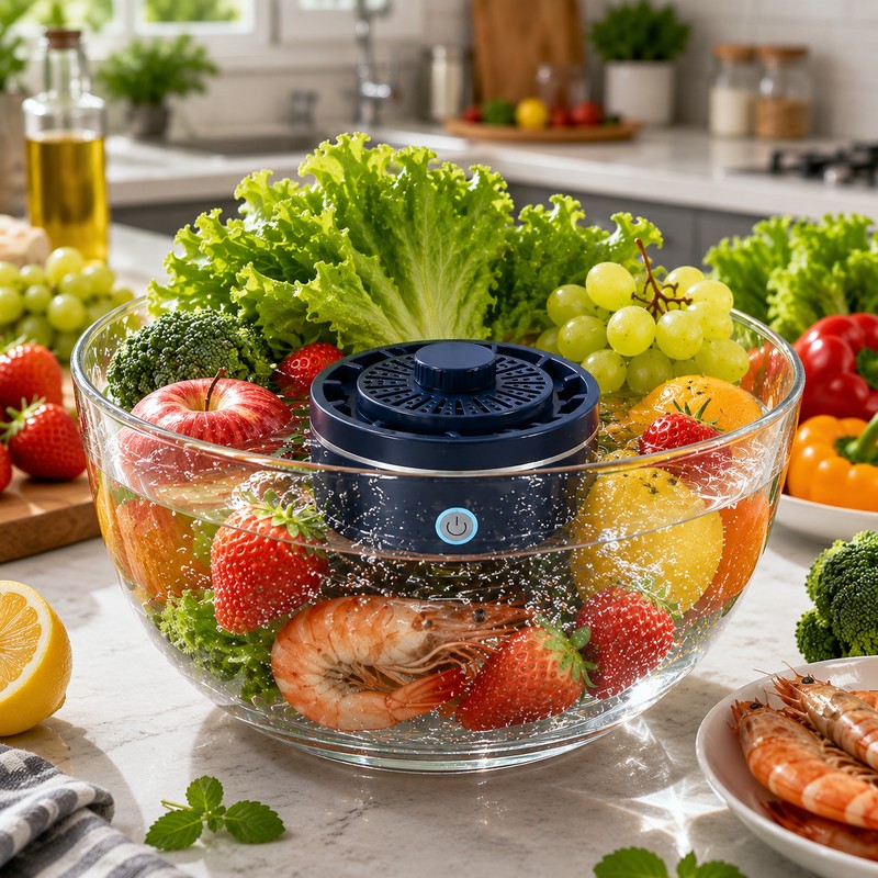 Portable Fruit & Vegetable Purifier for Home & Travel,Fruit and