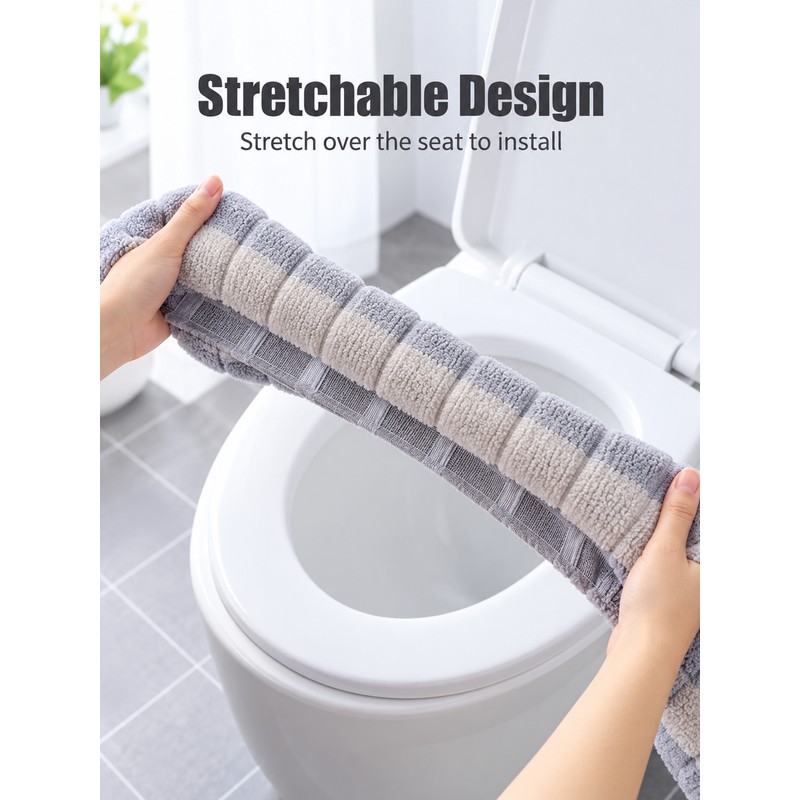 1pcs Thicker Bathroom Toilet Seat Cover Pads Soft Comfortable Toilet