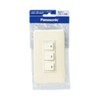 Panasonic WNP5301MWP Full Color Recessed Triple Switch B with Modern