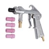 AMTOVL Sand Blasting Guns Sandblaster + 4Pcs Ceramic Nozzles +