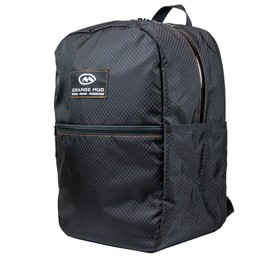 Everyday Bag, Black with orange stitch