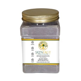 SKYNERGY Black Gold with Salicylic Jelly Face Masks | Peel Off Face Mask for Skin Hydration | Radiance and Reduced Fine Lines, and Pigmentation | Vajafacial Jelly Mask | 12 Applications (30 fl oz)