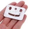 GLEAVI 100Pcs Galvanized Wall Panel Clips Buckles for Wainscoting Panel