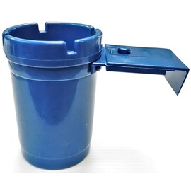 HHB Eclipse cup holder ashtray with removable arm, color picked at random. Each order include i cup. (Blue)