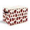 JFFTLL Ladybug Storage Bins with Handles, Lady Bug Gifts for