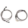 SEBLAFF Extended Front & Rear Brake Lines Replacement for RZR