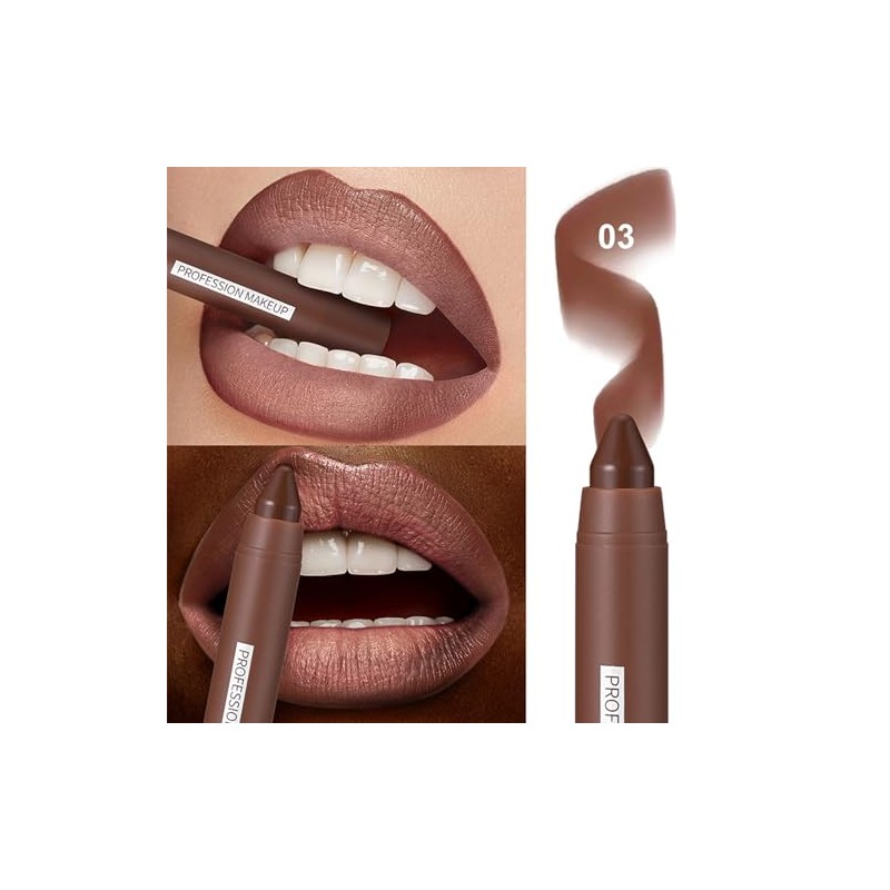Erinde Lápiz de Labios Mate Velvet, Lápiz Labial Cremoso de