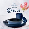 Corelle Stoneware Dinnerware Set, Handmade Reactive & Solid Glazed Ceramic