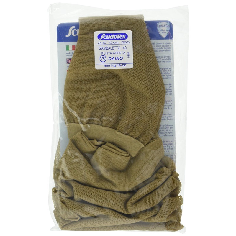 Scudotex Gambaletto Open, Daino, 140 Denari, Misura 3,1 Confezione da