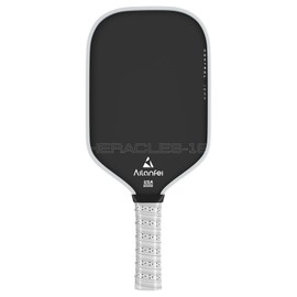 AILANFEI 2025 Upgraded Pickleball Paddles,Super Sturdy Carbon Fiber Pickleball Paddles with Non-Slip Breathable Pickleball Rackets Handle,As Gift for Family Friends Christmas Birthday (Black+White)