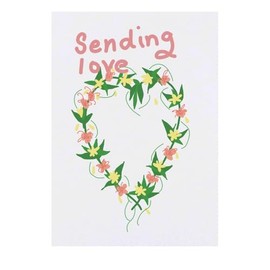 'Sending You Love ' Temporary Tattoo - Water Resistant, Skin-Safe, Non-Toxic Transfer (TO00084523)