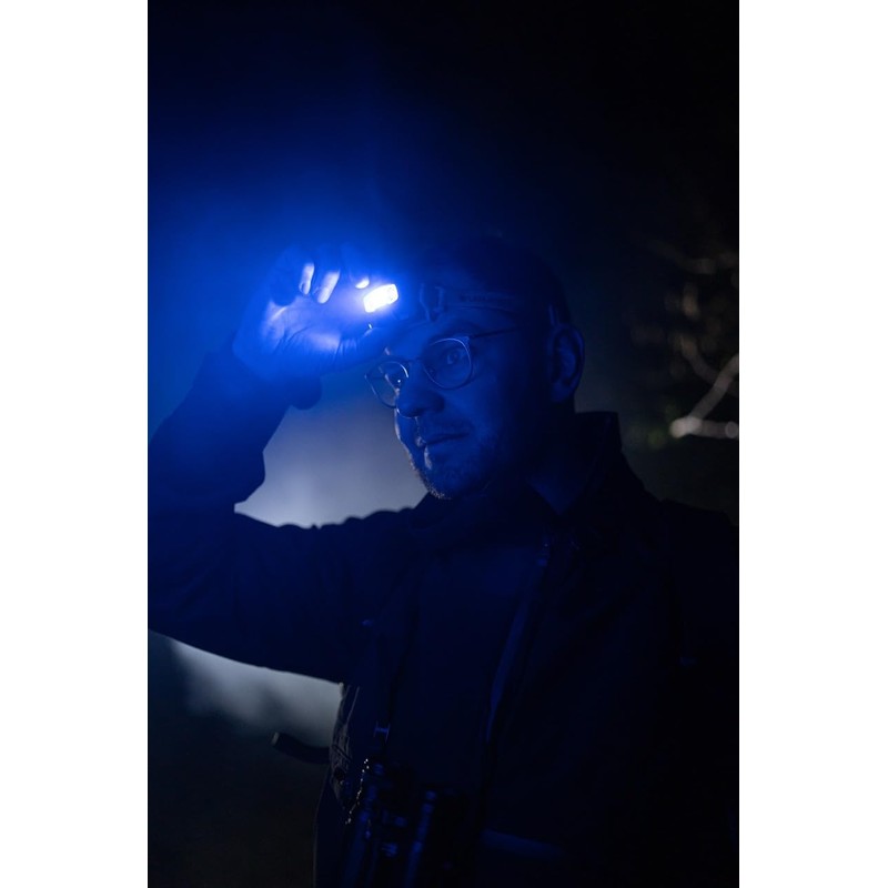 Ledlenser HF6R Signature - Linterna frontal recargable con manos libres,