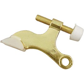 Brass Adjustable Hinge Pin Stop with Foot