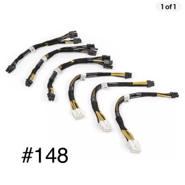 Dell PowerEdge Server GPU Riser Power Cable Kit - 0G22FR, 04VPD3, 0TR5TP