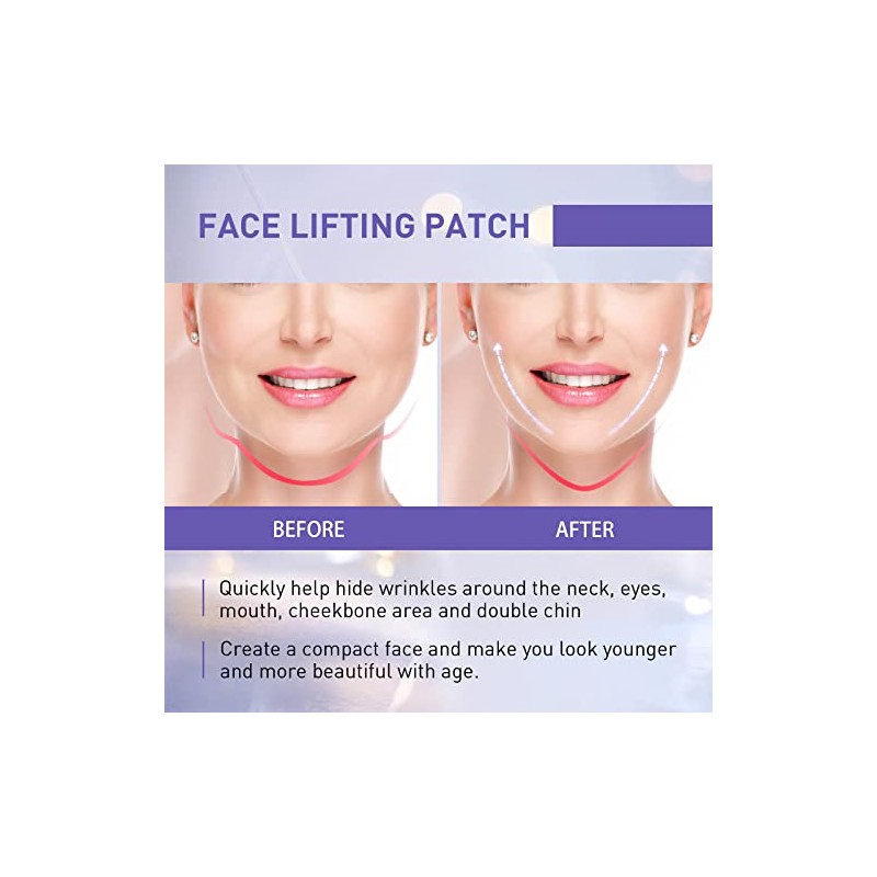 Kit Invisible De Elevación De Cinta Facial 160 Pzas -