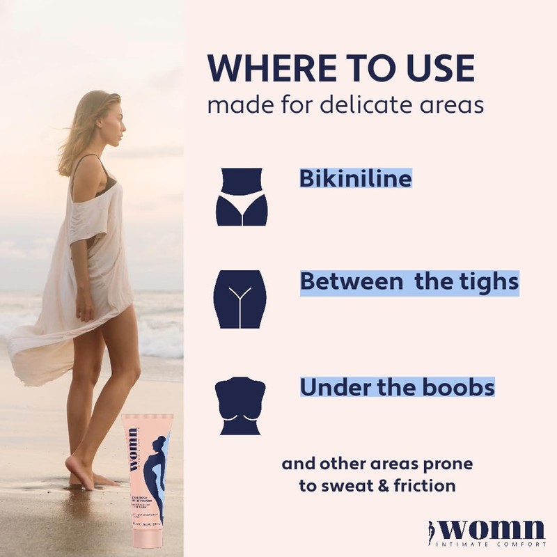 womn Intimate Comfort DRY & FRESH LIQUID POWDER – talc-free