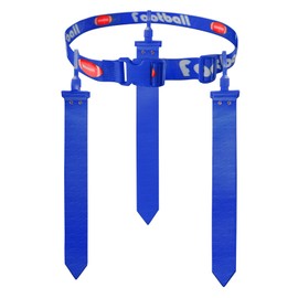Axlksia Flag Football Belts, Flag Football Set for Kids Youth and Adults, Flag Football Flags for Player Training Competition (Blue)