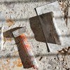 FUMETAX Llana dentada cuadrada de acero al alto carbón con