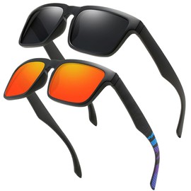 HGDGears Unisex ultra-light sunglasses,Polarised Sunglasses for Women and Men Travel Driving Fishing