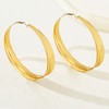 Thick Gold Hoop Earrings for Women Large Gold Hoops Earrings