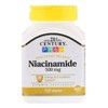 21st Century, Niacinamida 500mg, Vitamina B3, 110 Cápsulas Sabor Sin