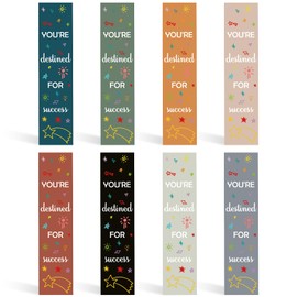 8 Pcs Inspirational Quote Bookmarks Motivational Gifts for Reading Women Encouragement Bookmarks Book Lovers Gifts Page Book Markers for School Office Students Bookworm Teachers Classroom Gift