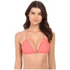 Luli Fama Women's Cosita Buena Wavy Triangle Bikini Top, Fire