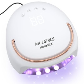 UV Nail Lamp NAILGIRLS Professional Nail Lamp Salon Fast Dryer Machine, UV Light for Gel Nails wiht 4 Timer Setting for Salon Manicures & Pedicures