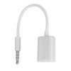 3.5mm Jack to USB Cable, USB to Aux Audio Adapter,