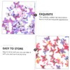 BIUDECO Butterfly Charms Nail Stickers 6 Boxes of Paper Nail